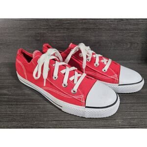 Airwalk Legacee Low Top Red Canvas With White Lace Mens 11 Skater Grunge